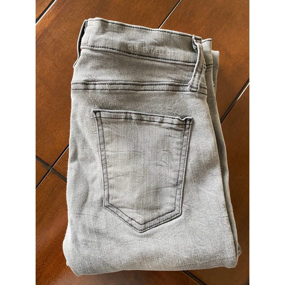 Current/Elliot Stiletto Gunmetal Skinny Jeans 26